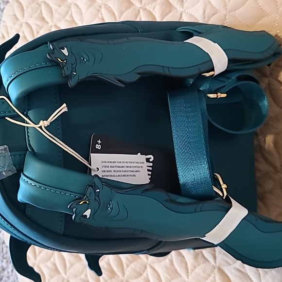 🔮 Loungefly Disney Ursula Crystal ball Backpack and Wallet - Picture 7 of 7